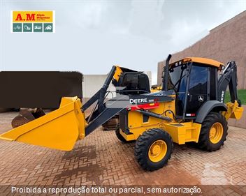 Retro Escavadeira John Deere 310P