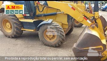 Retro Escavadeira Caterpillar 416F2