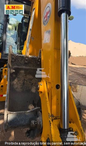 Retro Escavadeira JCB 3CX