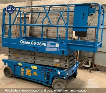 Plataforma Aérea (Elevatória) Genie GS 2646