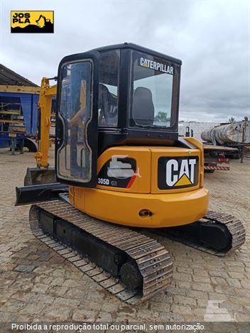 Mini-Escavadeira Caterpillar 305D CR