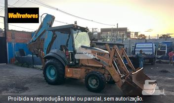 Retro Escavadeira Case 580M