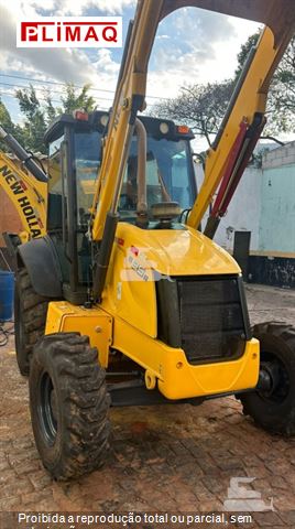 Retro Escavadeira New Holland B95B