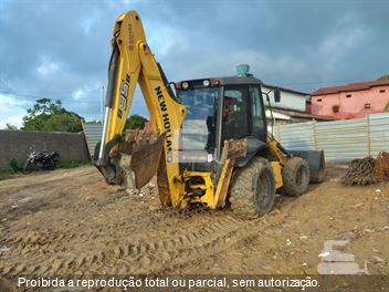 Retro Escavadeira New Holland B95B