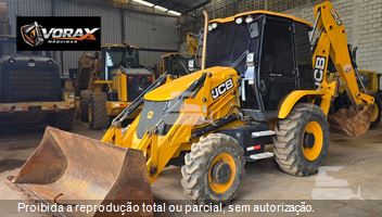 Retro Escavadeira JCB 3CX