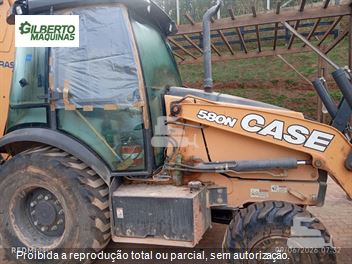 Retro Escavadeira Case 580N