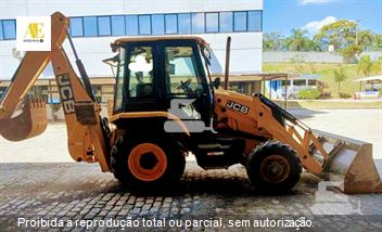 Retro Escavadeira JCB 3CX