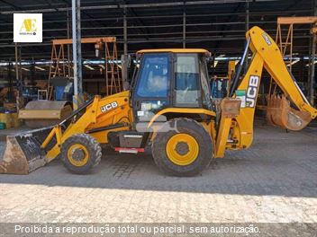Retro Escavadeira JCB 3CX