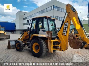 Retro Escavadeira JCB 3CX