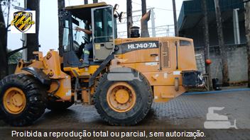 Pá Carregadeira Hyundai 740-7A