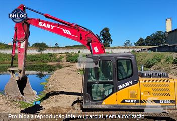 Escavadeira Sany SY135C