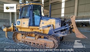 Trator de Esteira John Deere 700J-II