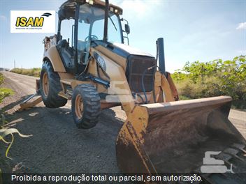 Retro Escavadeira Caterpillar 416E