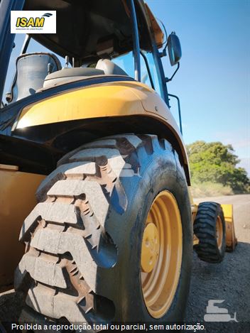 Retro Escavadeira Caterpillar 416E