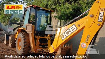 Retro Escavadeira JCB 3CX