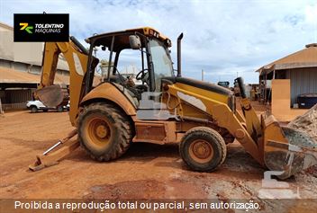 Retro Escavadeira Caterpillar 416E