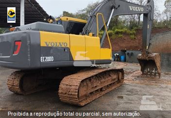 Escavadeira Volvo EC200D
