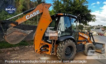 Retro Escavadeira Case 580N