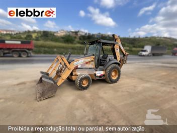 Retro Escavadeira Case 580N